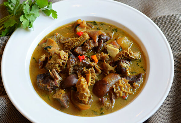 Assorted meat pepper soup